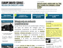 Tablet Screenshot of europedriverservice.it